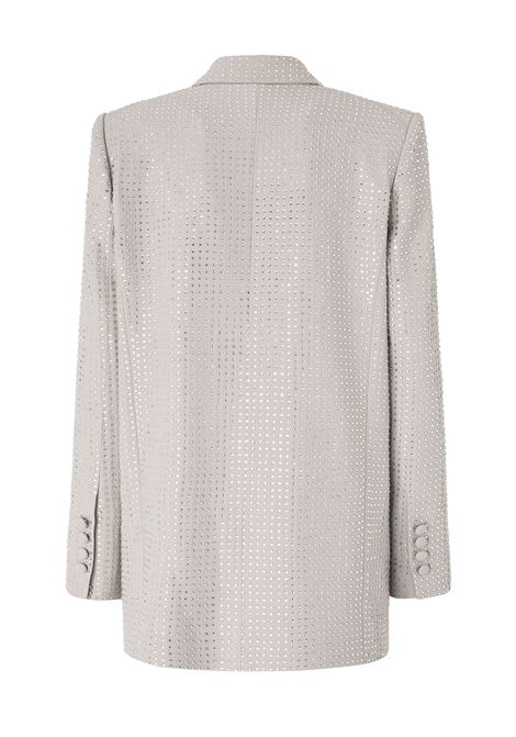 Blazer Pinko donna 104456 A287I30 strass grigio PINKO | Blazer | 104456 A287I30